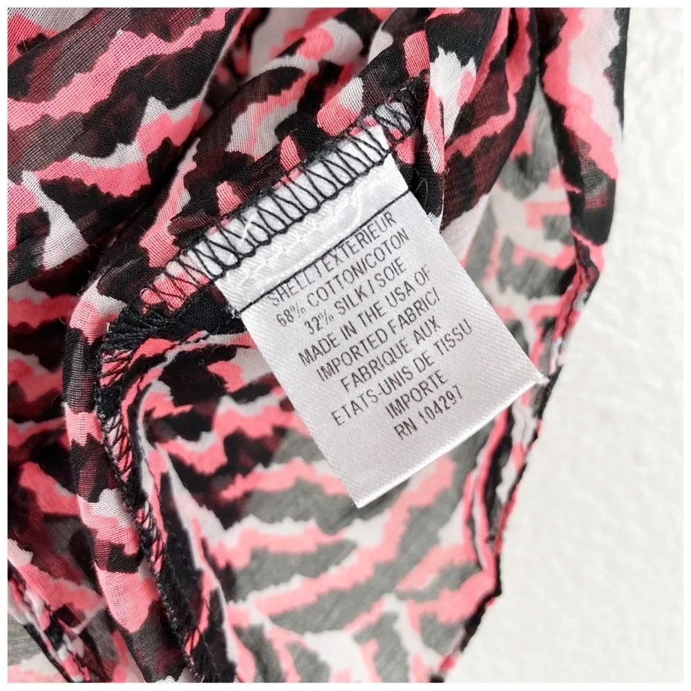 Milly Minis Pink Zebra Print Swimsuit and Coverup -‎ 6/7